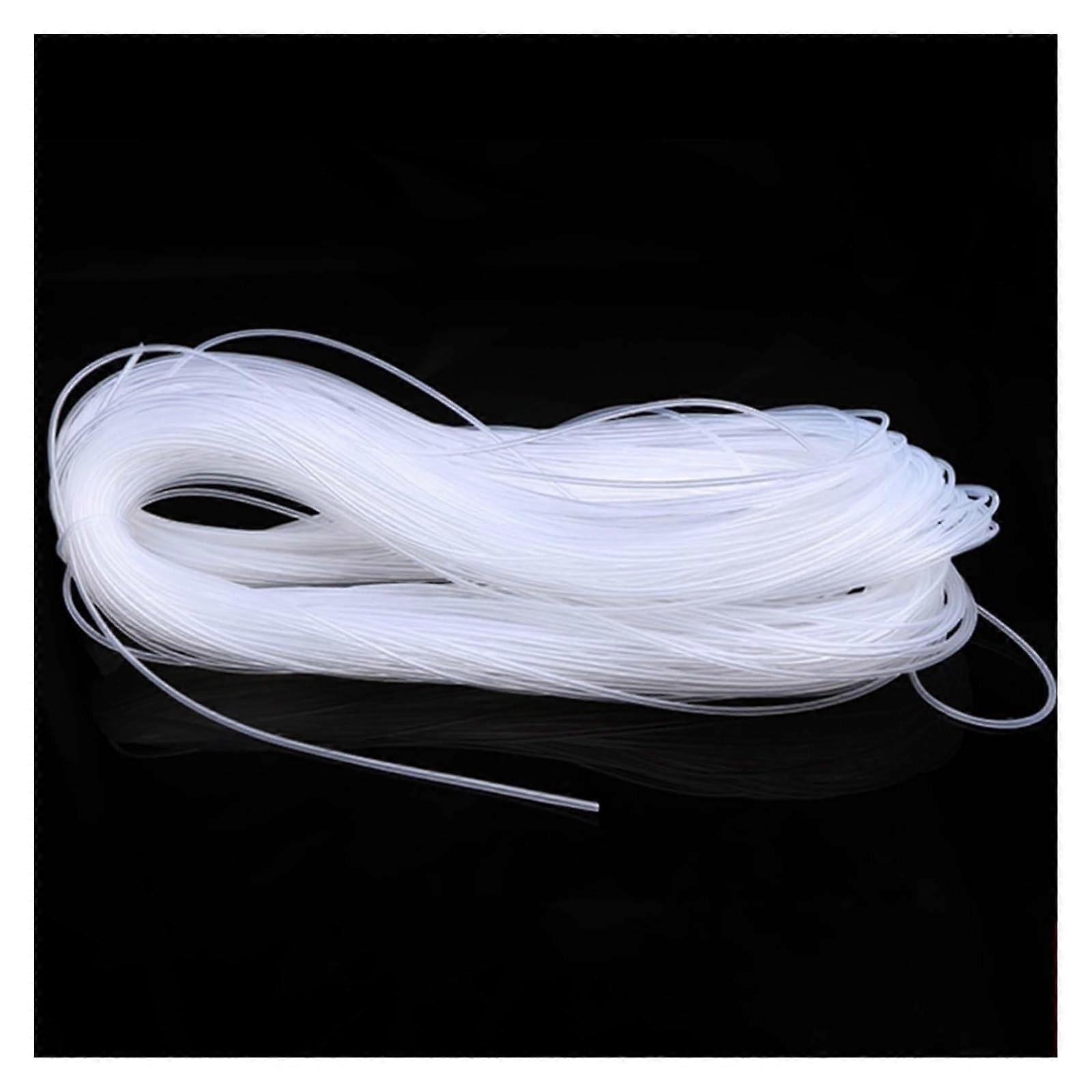 Plastic Pipe 1m Flexible Water Hose 2mm Inner Diameter 3mm Outer Diameter Drinking Water Rubber Hose One Color