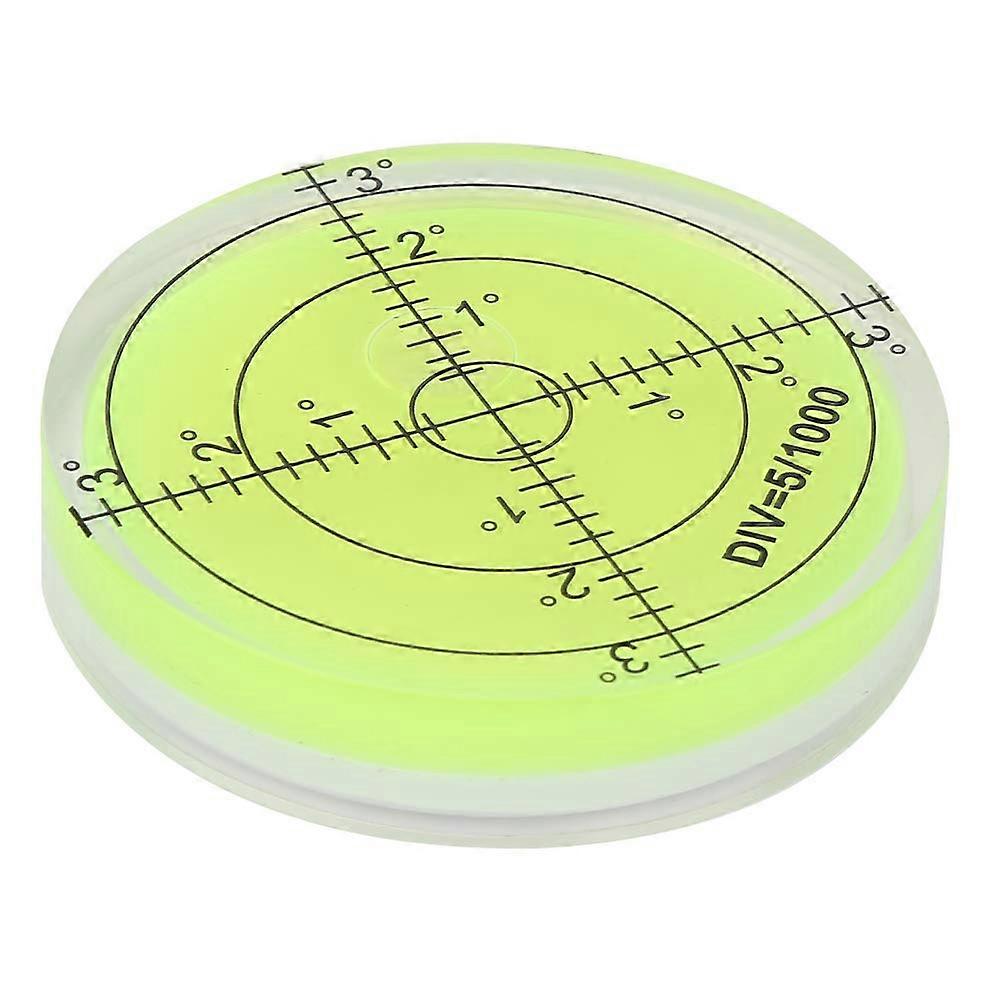 Precision Bullseye Spirit Level, 60 mm, Round Level, Inclinometer, Measuring Tool