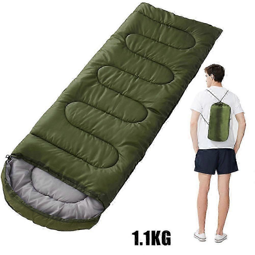 Soveposer for voksne Barn Gutter Jenter Backpacking Vandring Camping Bomullsforing, Kaldt Varmt vær 4 sesonger, Lett og vanntett