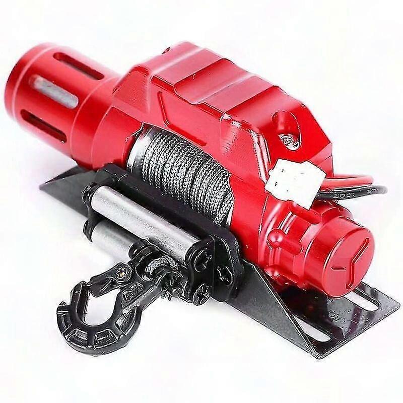 Fjernkontroll bilvinsj - Elektrisk vinsj i aluminiumslegering for RC-kjøretøy