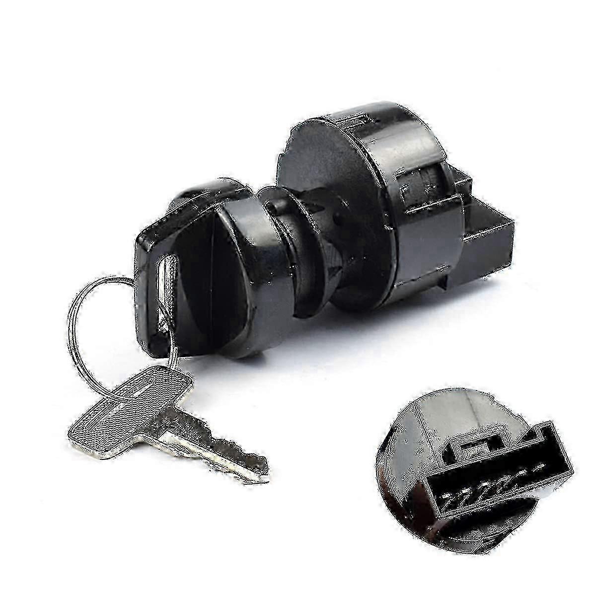 Ignition Key Switch Compatible with Polaris Sportsman 400 500 570 600 700 800 Ranger 400 425 500 570 700 800 900 1000 RZR 570 800 900 XP 1000 Replacec