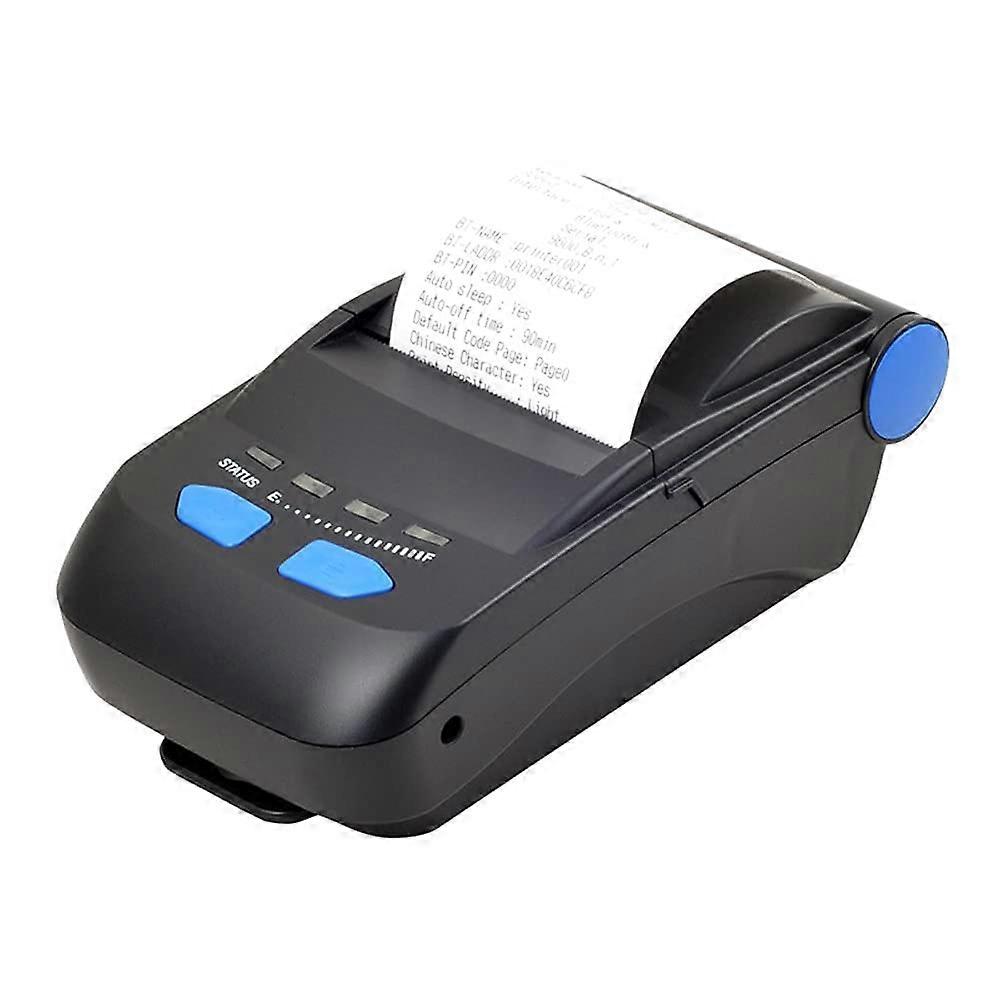Portable Bluetooth Printer BluetoothUSB Interface Thermal Receipt Printer, for Commercial Retail POS Systems Support Multi Language Printing