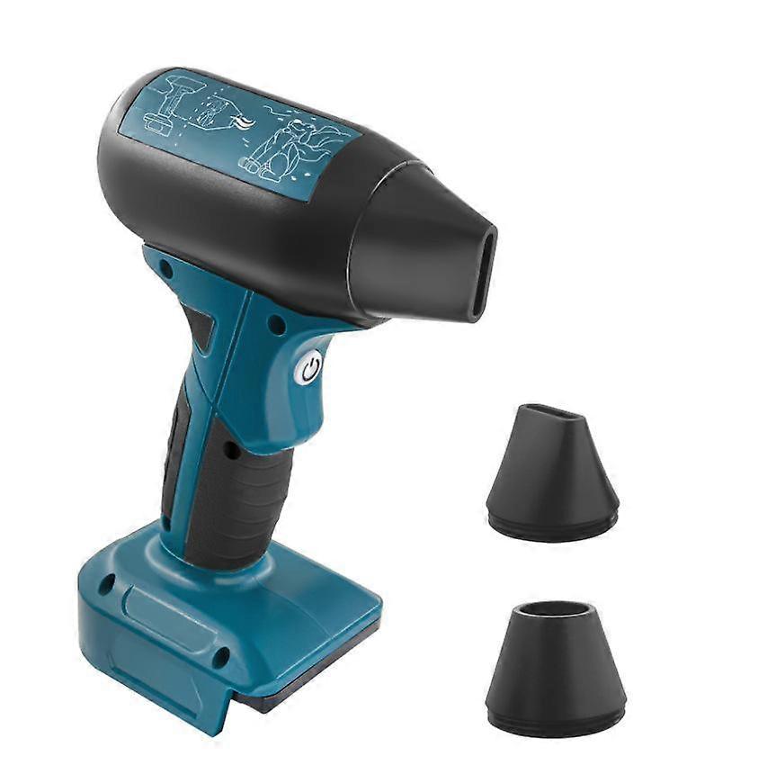 Mini Jet Blower Portable Violent Turbo Fan for Bosch Makita Milwaukee Dewalt Battery 4-Speed Wireless High Speed Handheld Fan