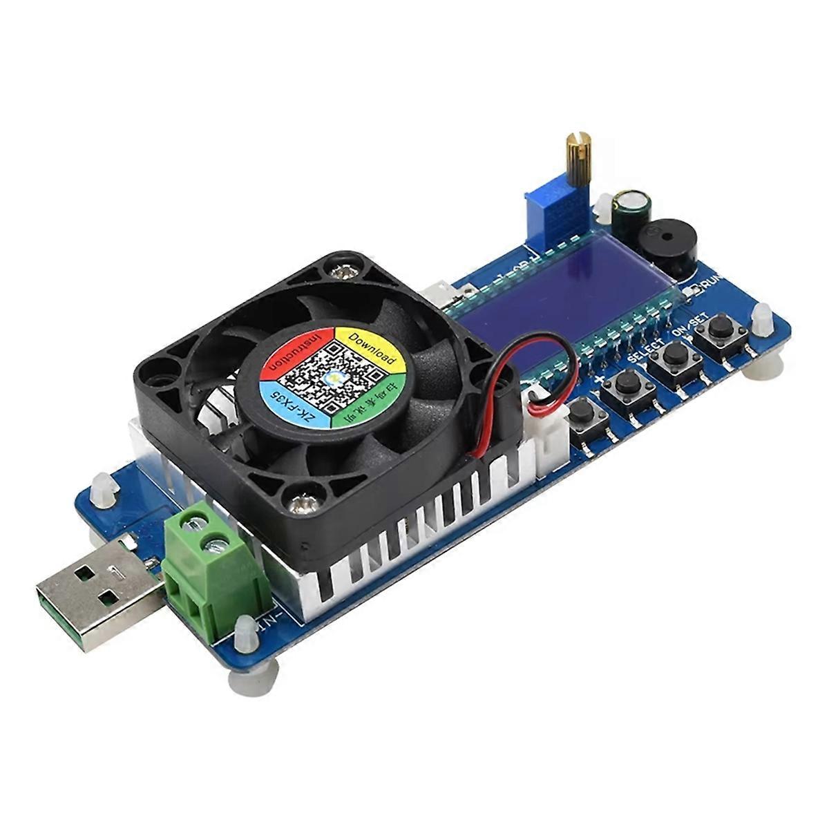 Battery Capacity Tester FX35 5A 35W Electronic Load Tester