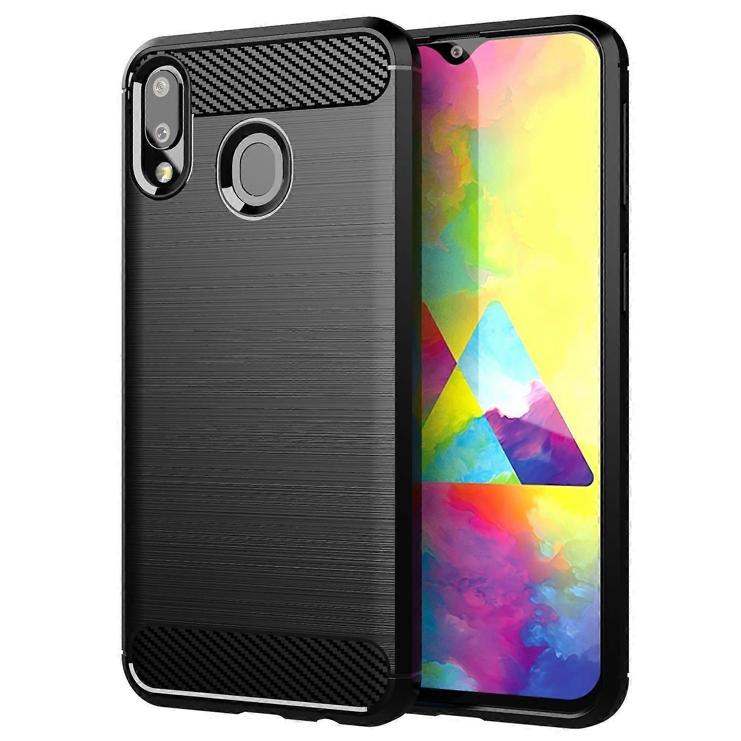 TPU Protective Case Samsung Galaxy A10s / M01s Case - Carbon Optic