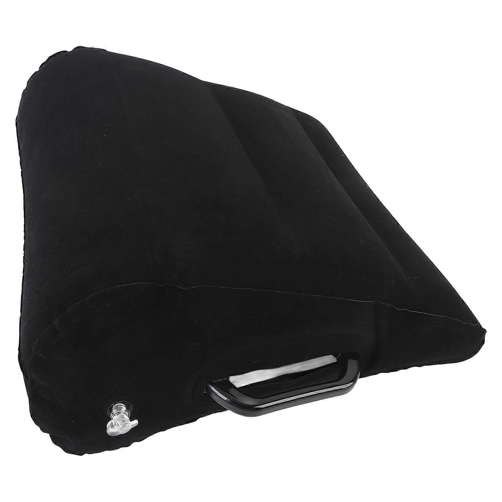 Inflatable Triangle Bed Wedge Pillow 50x38cm Portable Cushion