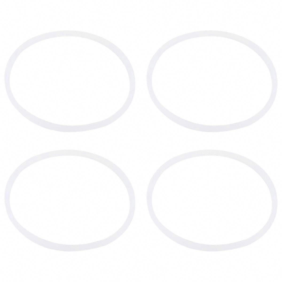 Gaskets Rubber Seal Ring for Magic Blender Flat/ 4 Pack