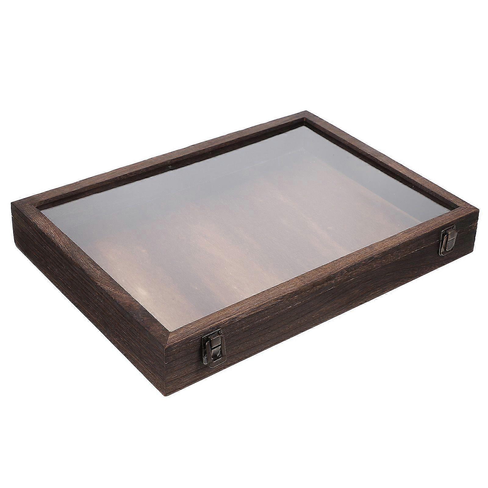 Specimen Box Dried Flower Display Case Display Case Wooden Butterflies Specimen Display Case