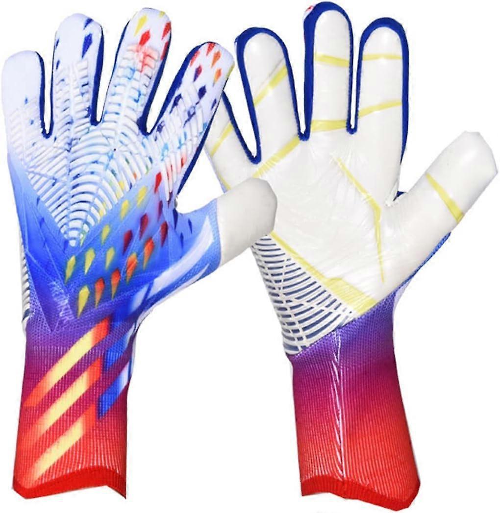 Youth Goalkeeper Gloves For Soccer Professional Latex, Finger Support, Size 610, Training, Matches, Colors