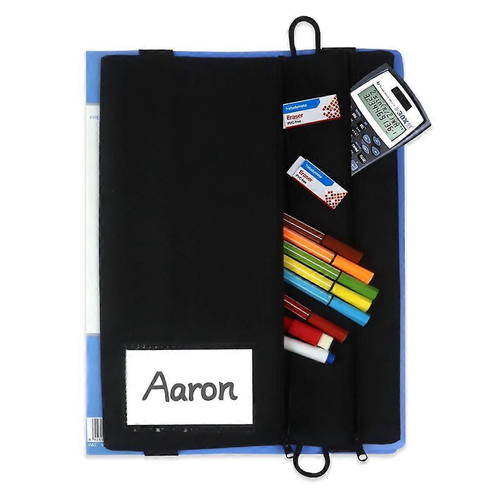File Folders Assortments Stationery Zippered Storage Bag 29.5x21.5cm