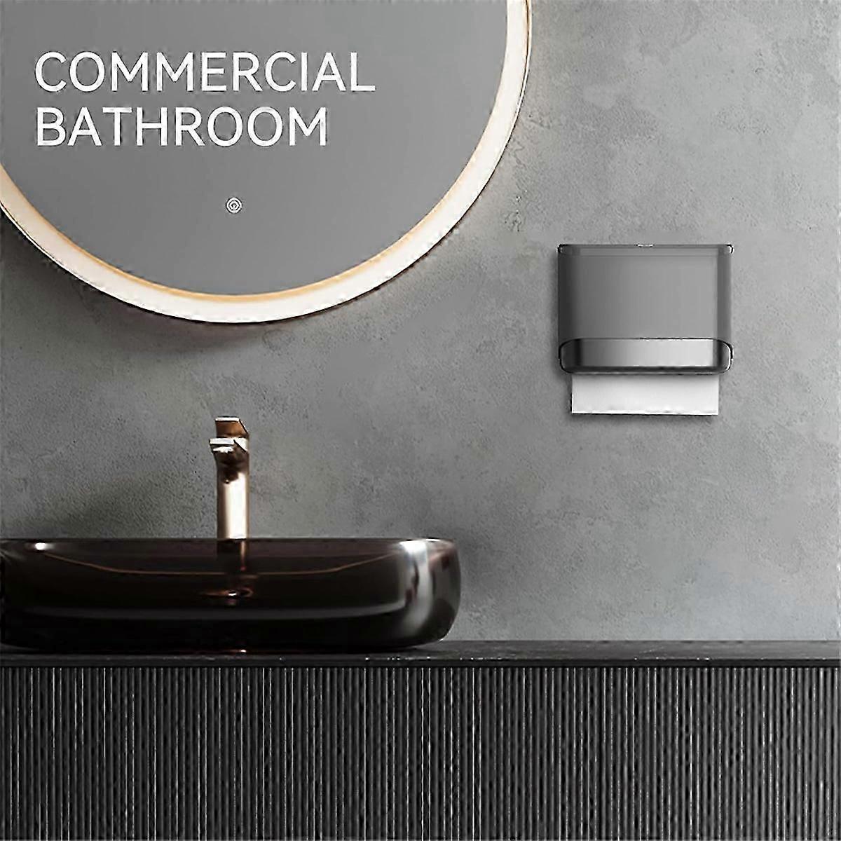 موزع المناشف الورقية المثبت على الحائط لاصق متعدد الطيات موزع مناشف يدوية ورقية تجارية