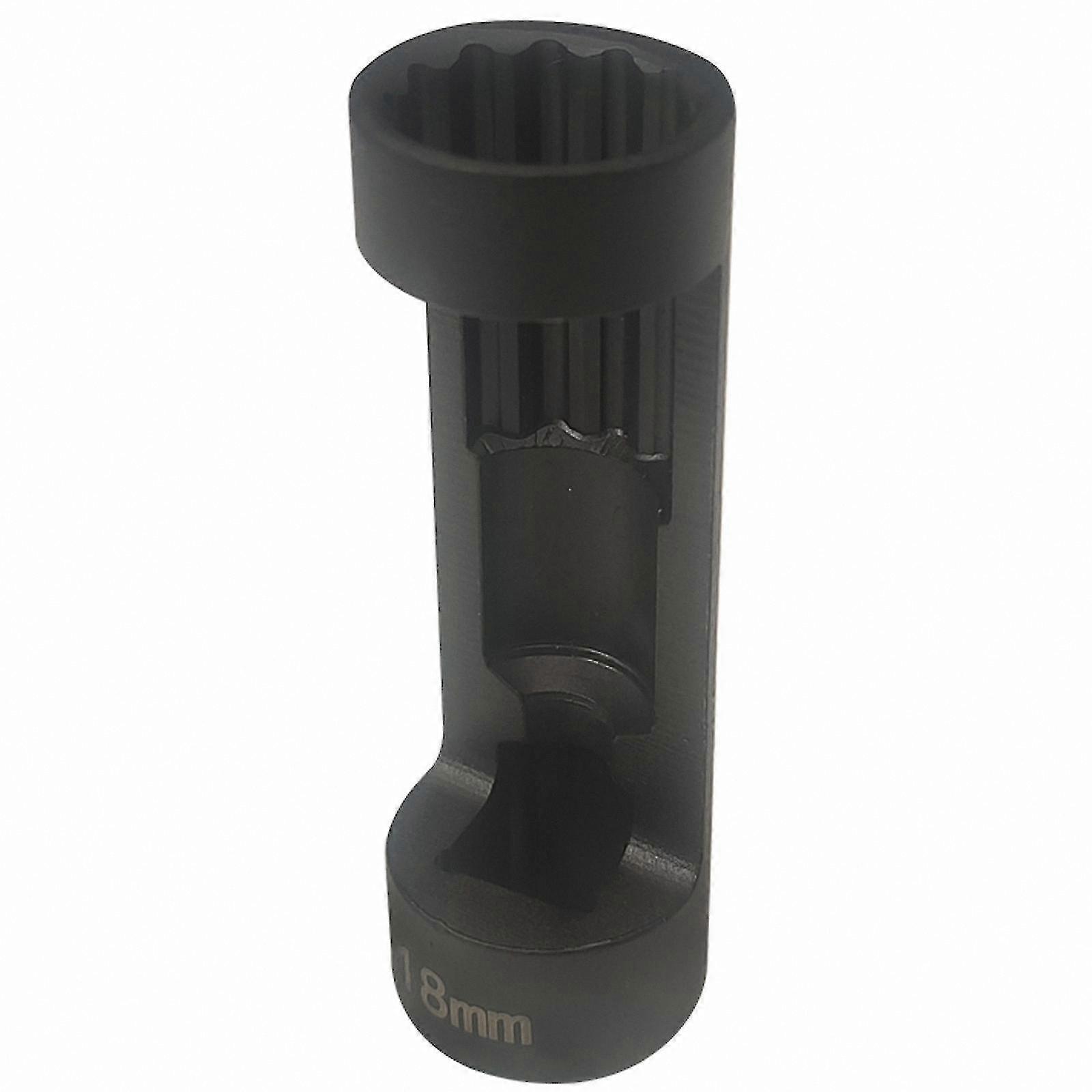18mm 12-Point Socket Tool with 1/2 Inch Drive for Strut Nuts