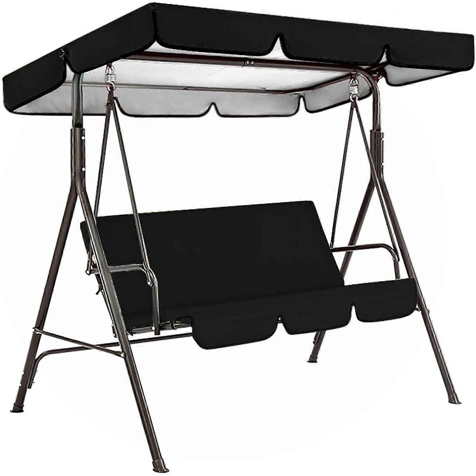 Replacement Canopy Cover For Swing Chair, Waterproof Patio Hammock Cover, Durable Swing Seat Canopy Replacement