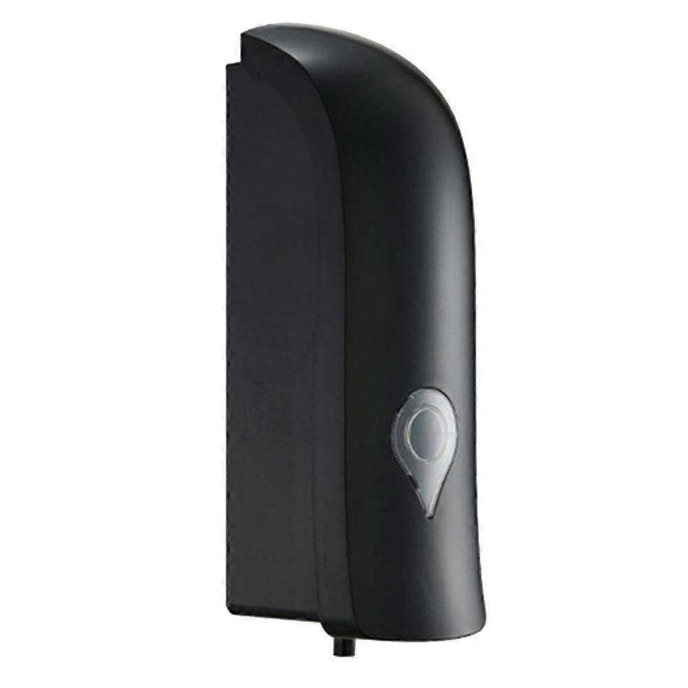 Wall-Mounted Soap Dispenser with Suction Cup, Plastic, No Drilling Required, Operation for Shampoo, Hand Soap