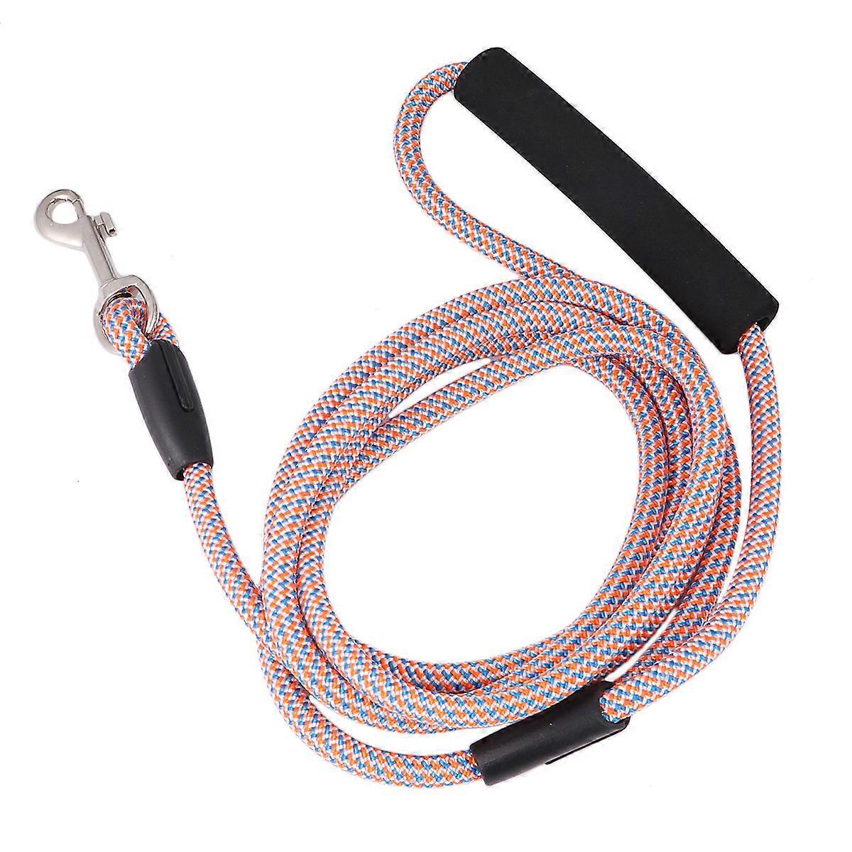 Dog Traction Rope Polyester Dog Pulling Rope Pet Supplies for Dog Use Pink Durable 1Set