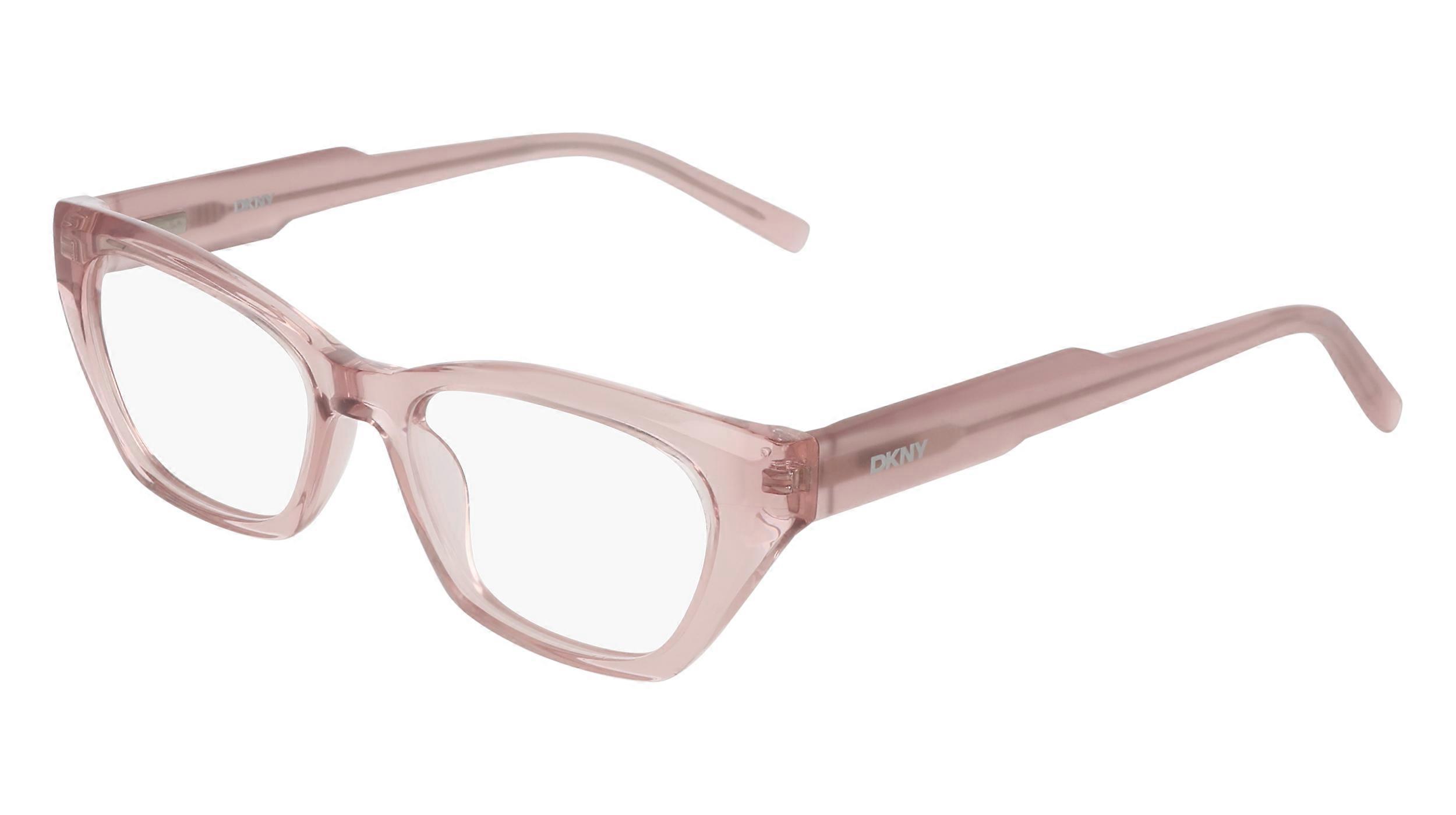 Eyewear Frames DKNY DK5080 620 CRYSTAL ROSE 51/17/140 FEMALE