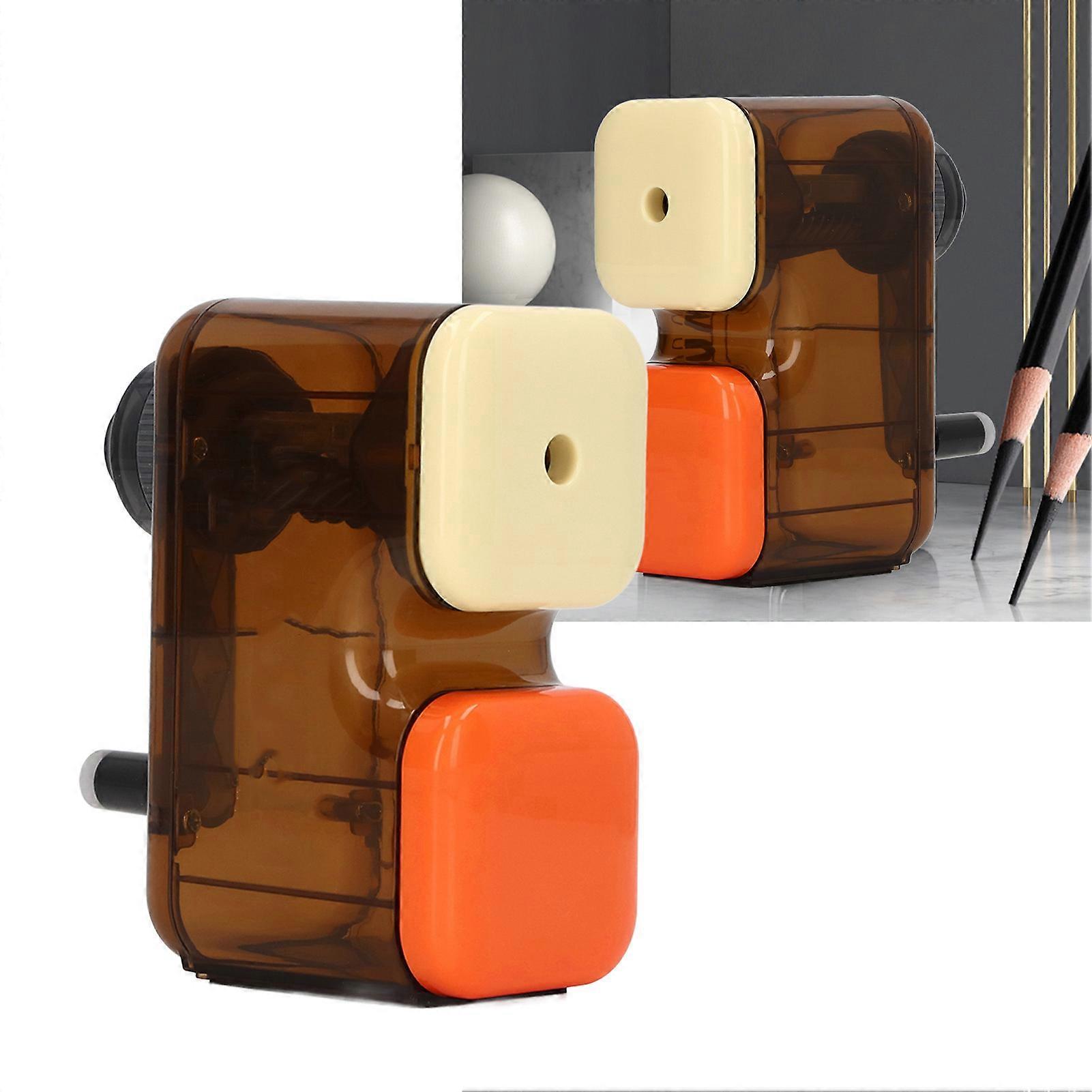 Adjustable Manual Art Pencil Sharpener with Auto Pen Advance