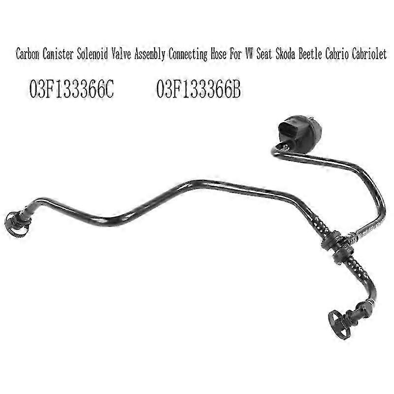 Carbon Canister Solenoid Valve Assembly Hose for Seat Cabriolet (Part Number 03F133366C)