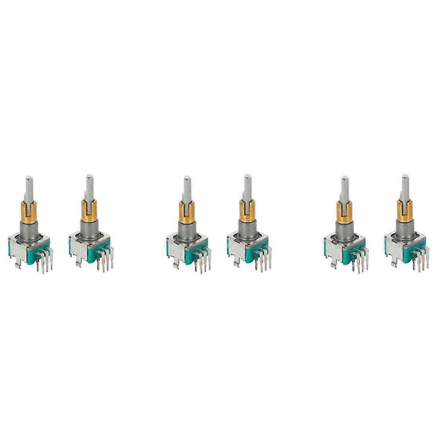 2PCS EC11EBB24C03 Dual Encoder with Switch 25mm