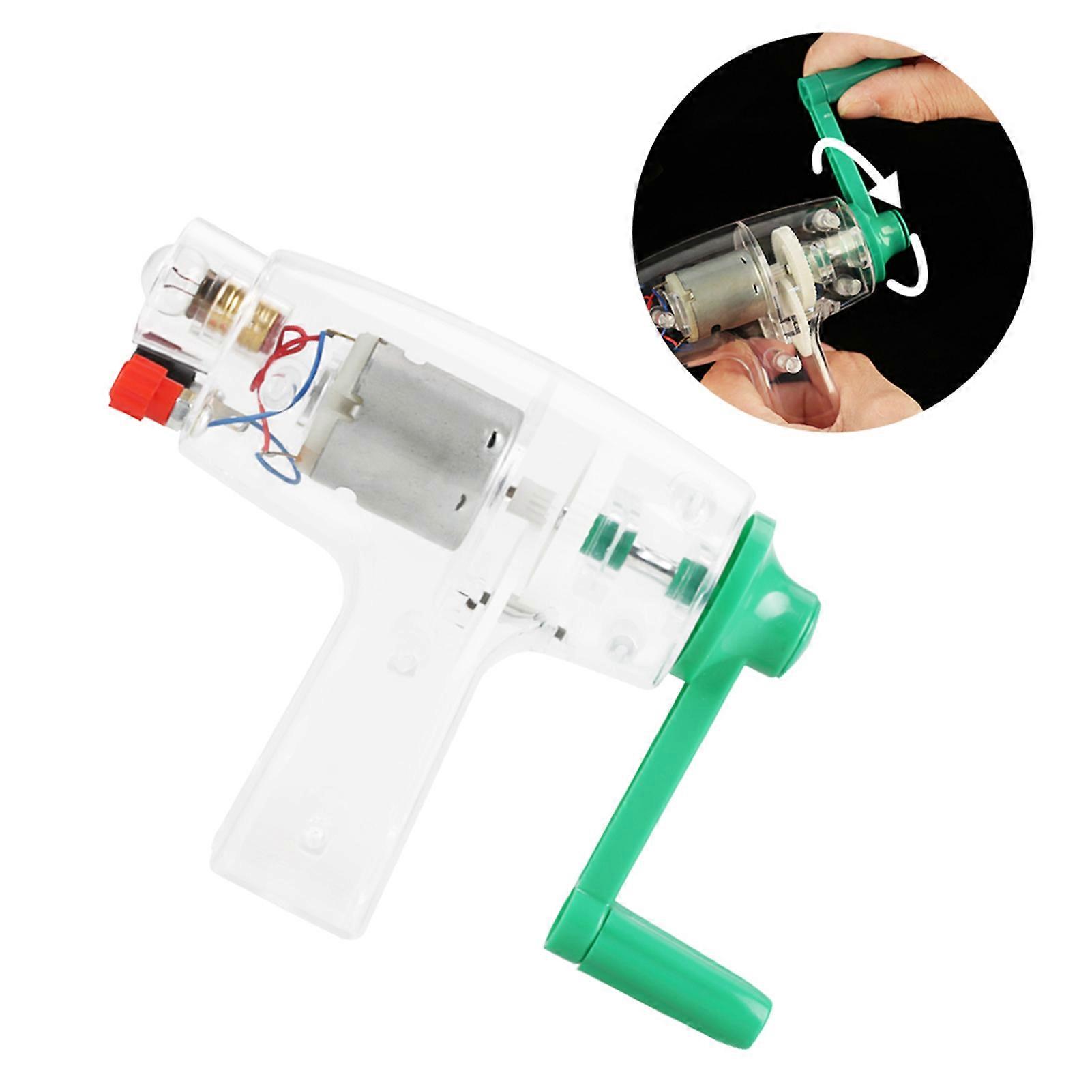 Hand Crank Driven Electricity Generator Mechanical Emergency Power Supply