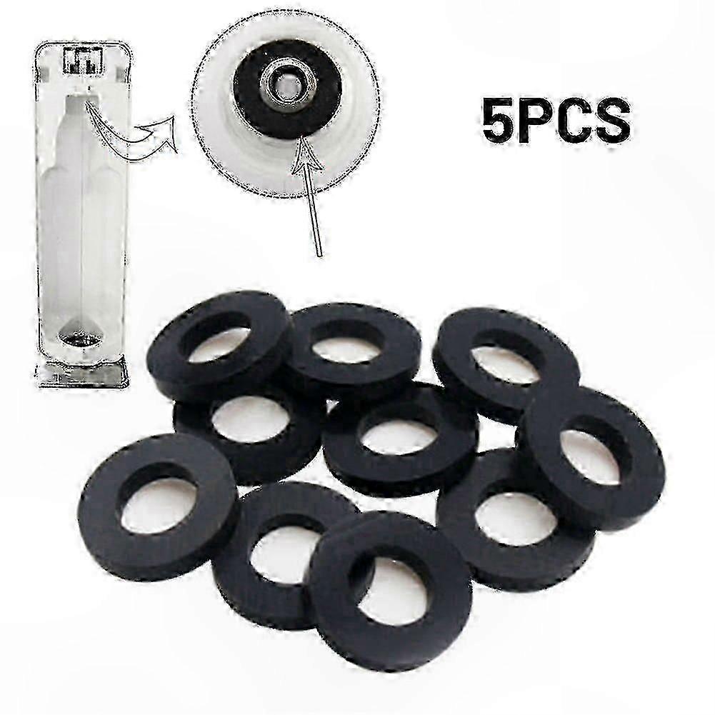 Silicone Sealing Rings for CO2 Nozzle Replacement - 5 Pack Universal Fit