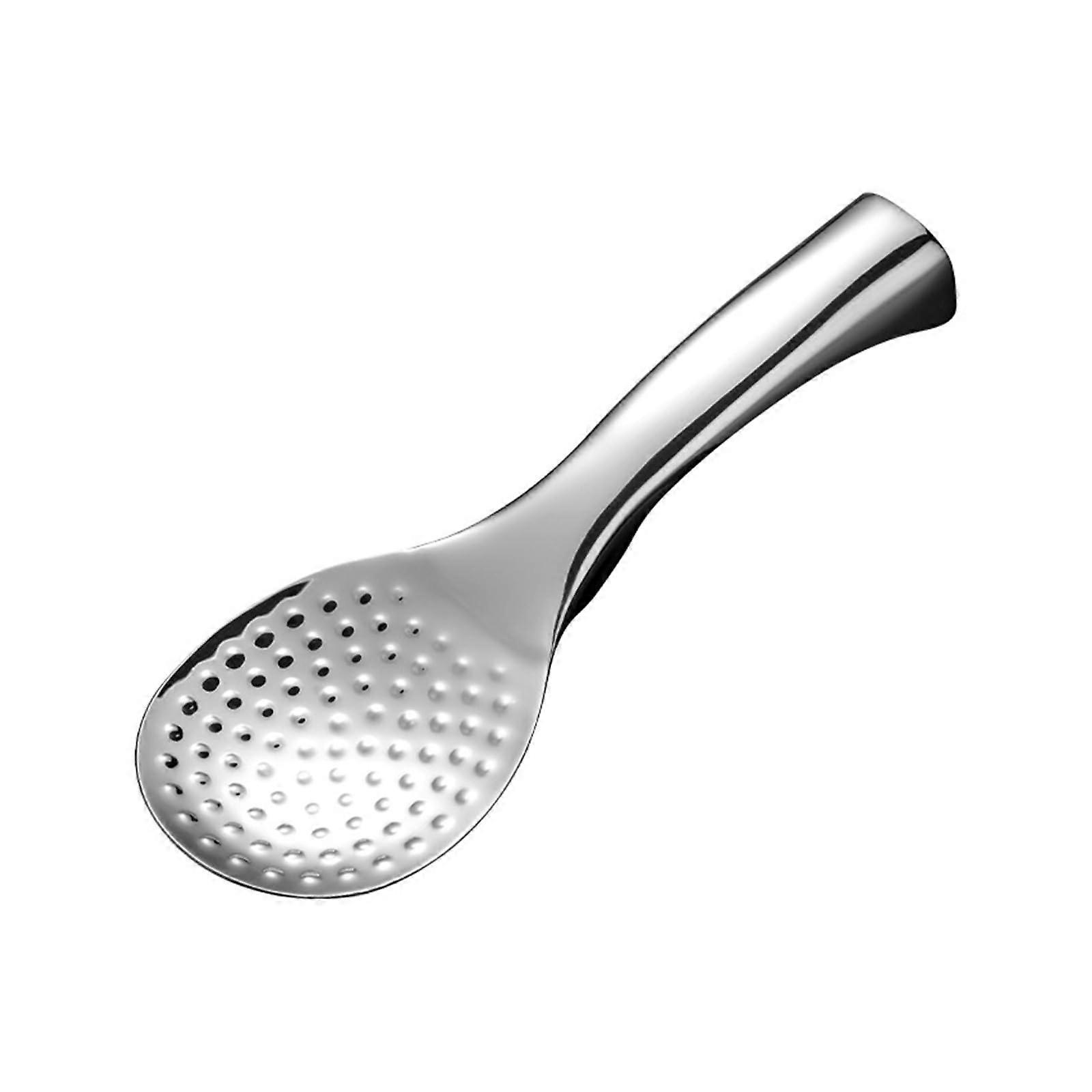 Rice Ladles Stainless Steel Upright Storage SpaceSaving Design Rice Spoon