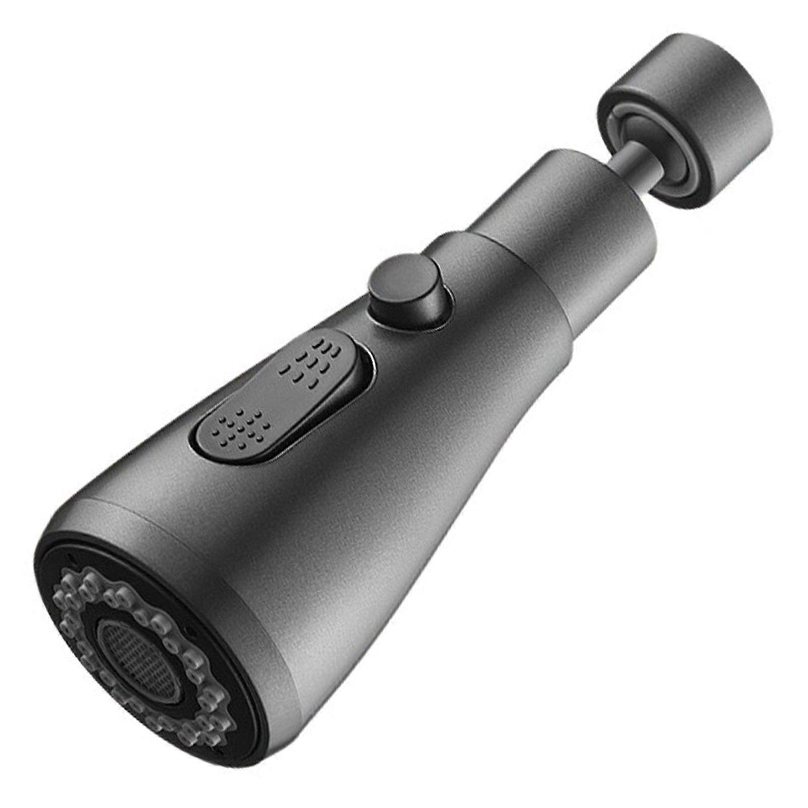 360 Degree Swivel Faucet Aerator Extension, 3 Modes Splash-proof Faucet Extender for Universal Water Savings
