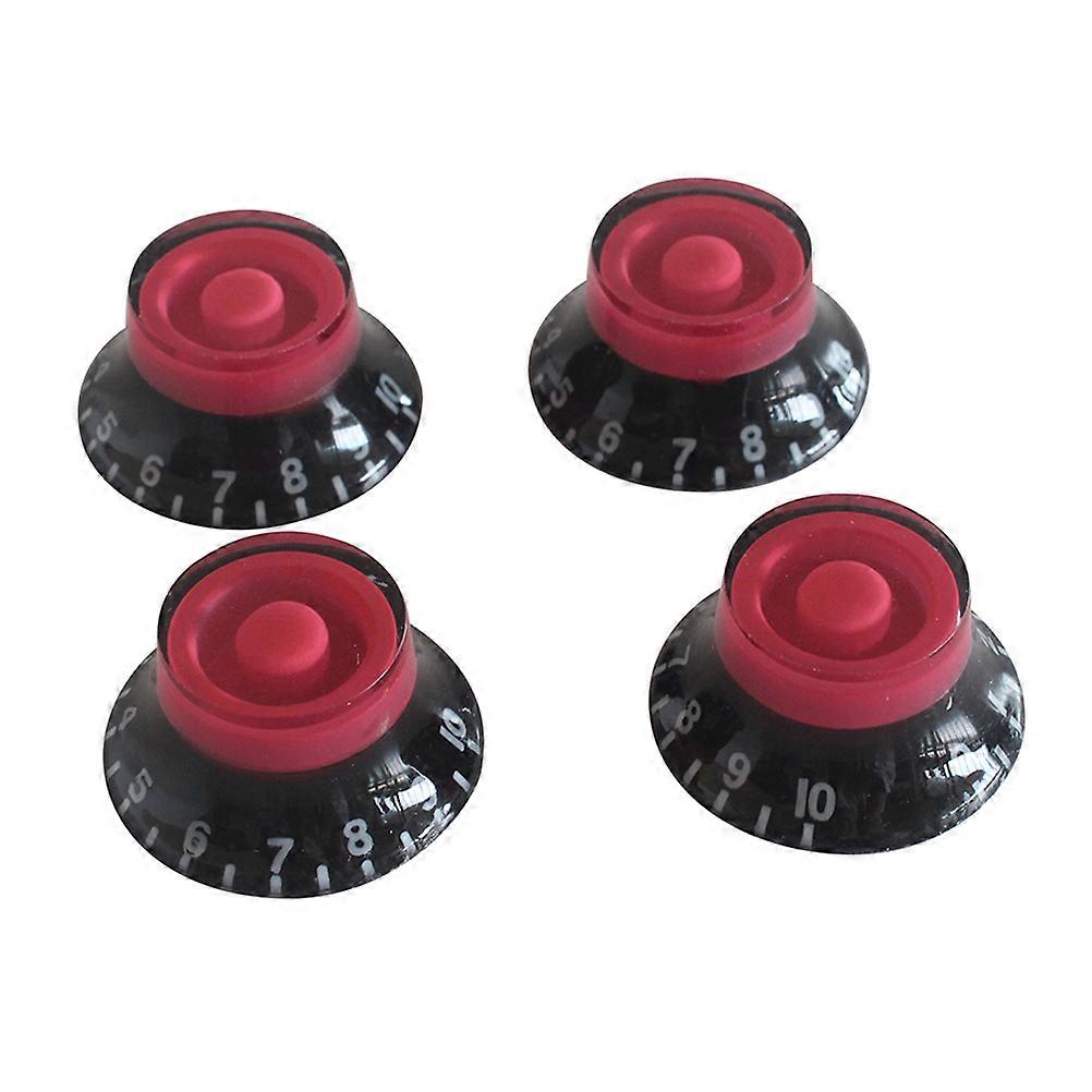 Guitar Volume Knobs Control Knobs Cap for Electric Guitar 4Pcs Set