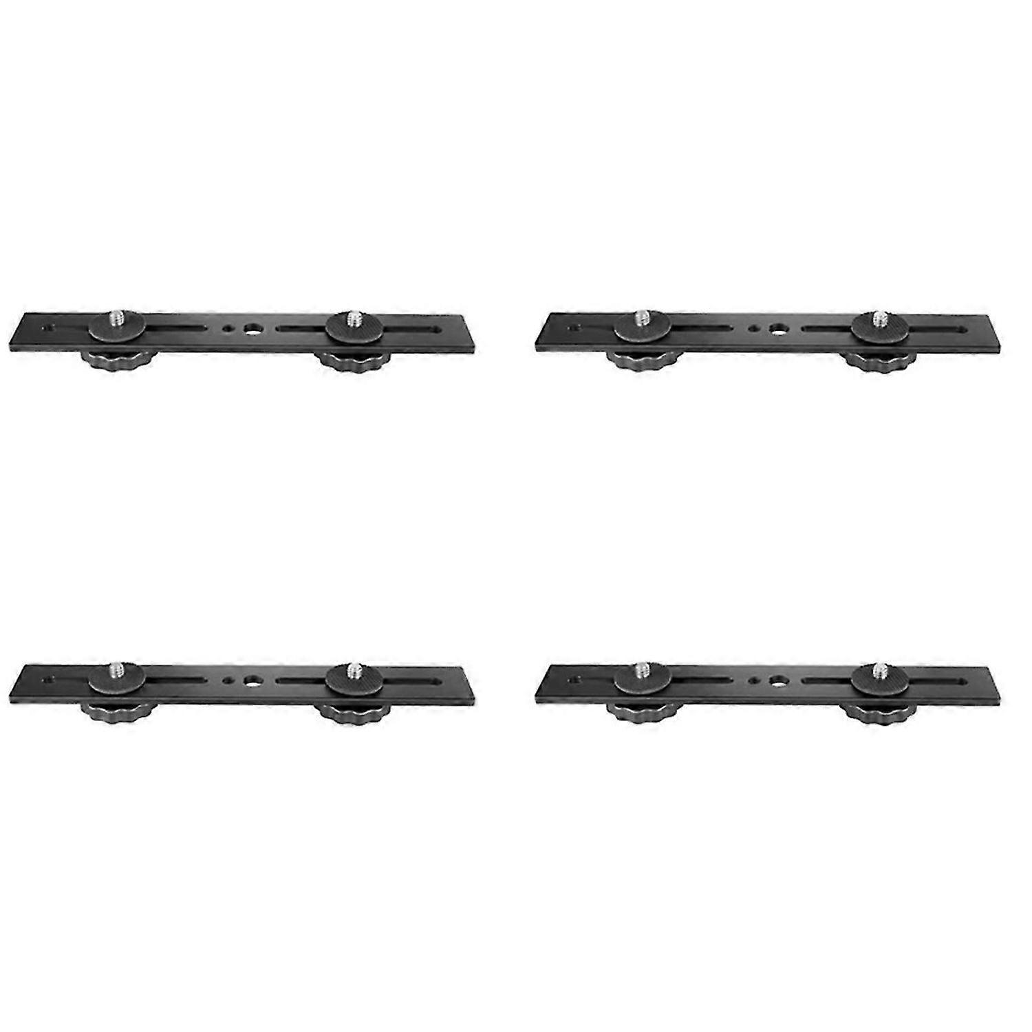 8 inch Dual Flash Camera Mount Tripod Bracket with 1/4 Screw