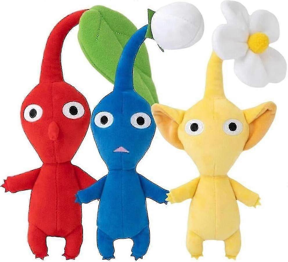 2024 بيكمين بلس الجديدة | لعبة Pikmin Plushies لمحبي الألعاب هدية | دمية محشوة لطيفة للأطفال B-2025-ss