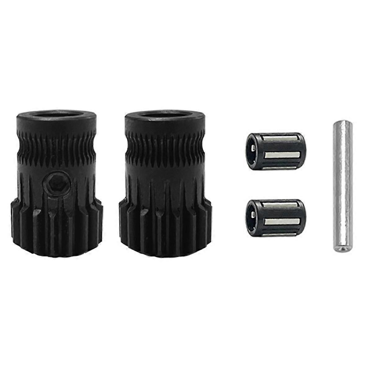 Hardened Dual Drive Gear Extruder Kit 3D Printer Extrusion Accessory