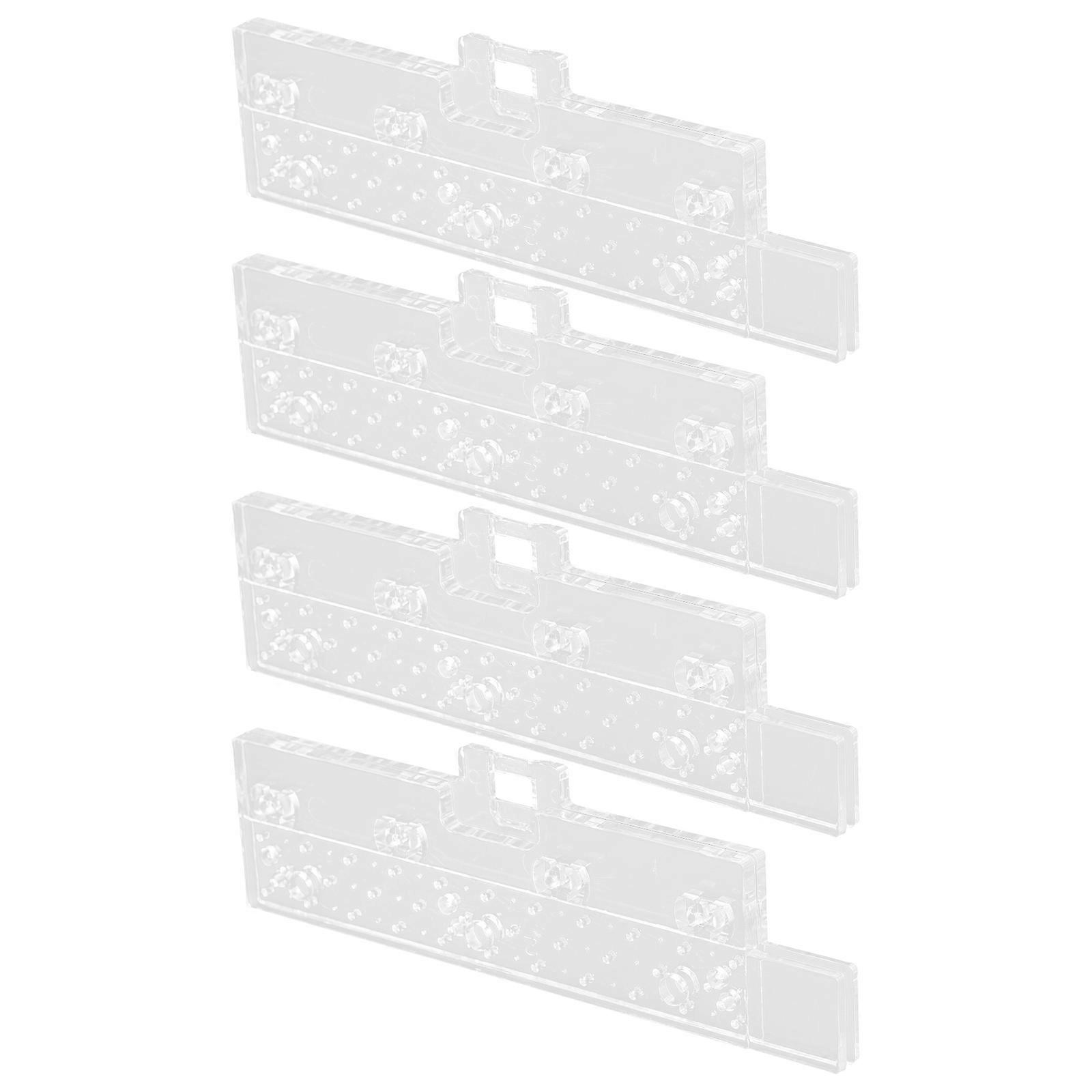 Clear Vertical Blind Repair Tabs for 12Pairs Plastic Blind Replacement