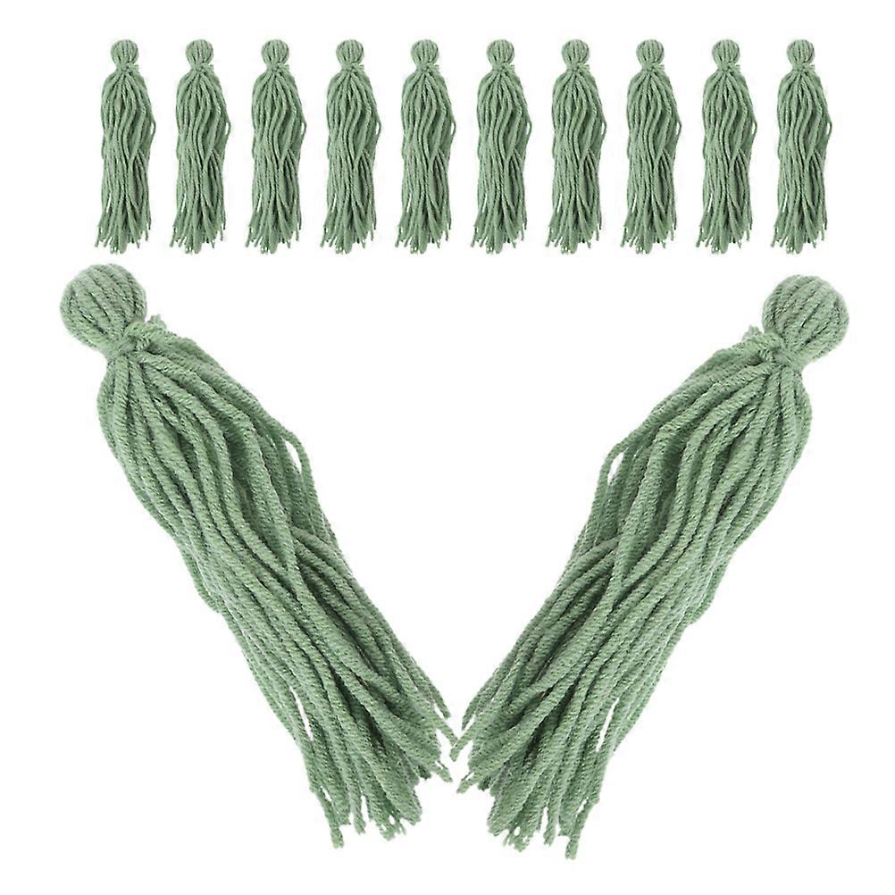 Fish Breeding Mops 12pcs Floating Fish Spawning Aid For Aquarium Use Green Color Good Choice For Fish Farmers