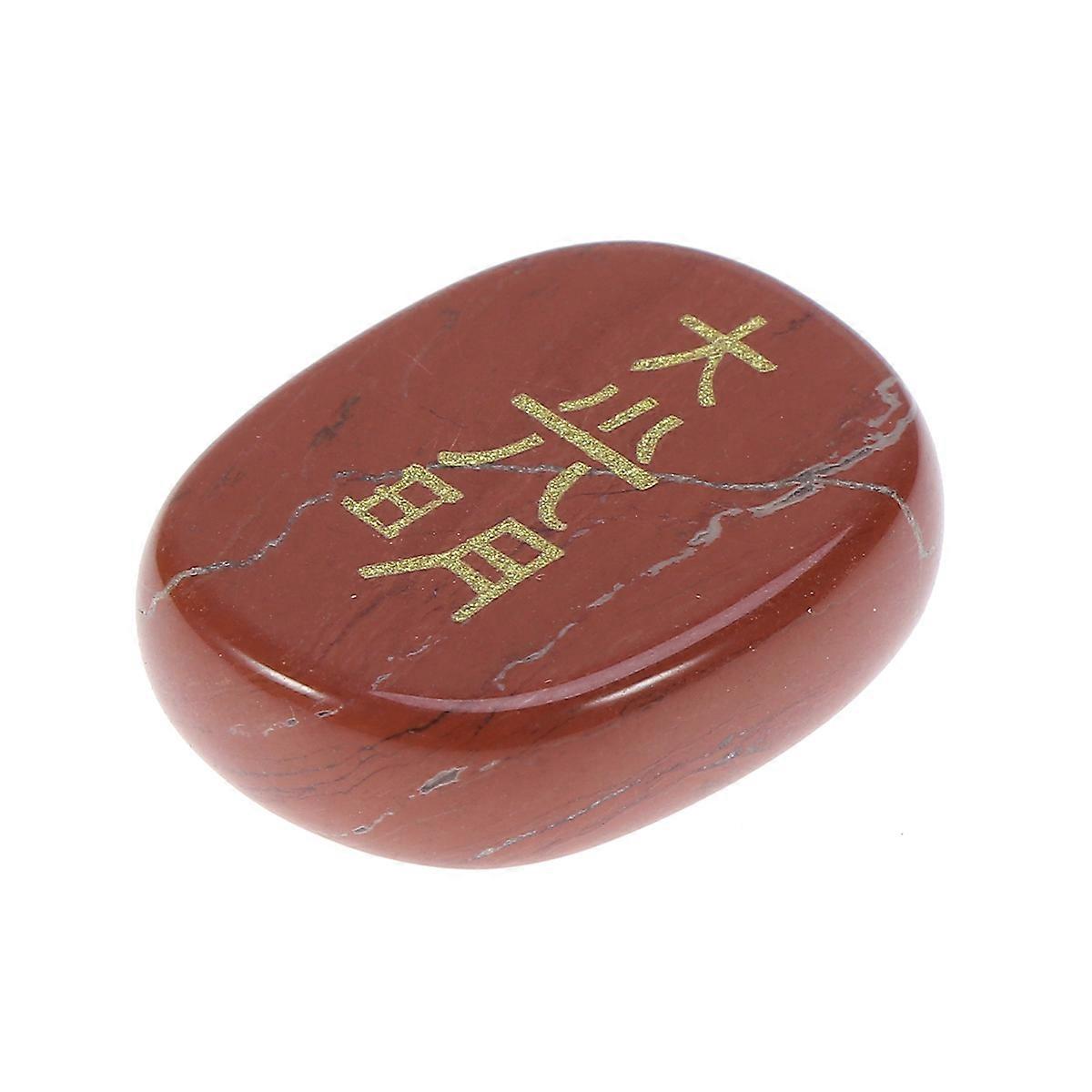 Crystals Palm Stones for Chakra Balancing Set of 3 Red