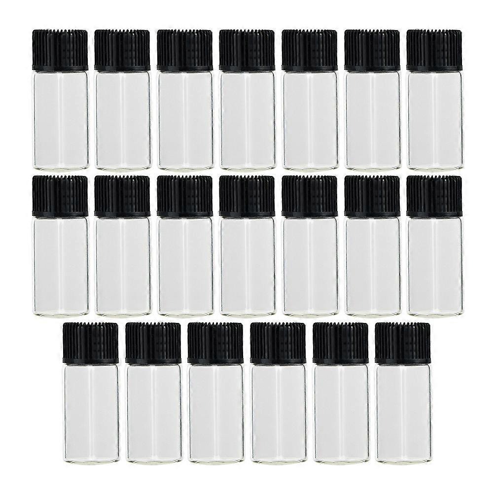 Cosmetics Bottle Glass Empty Bottle for Travel Use 100Pcs Set