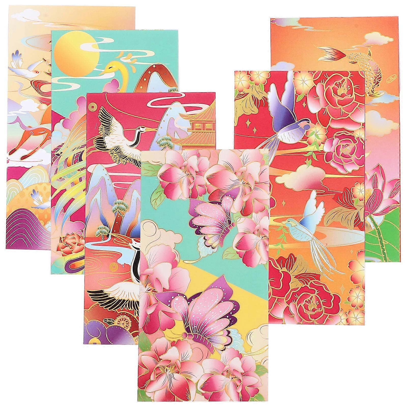 Creative Red Envelopes Money Storage Pouches For New Year Delicate Pcs