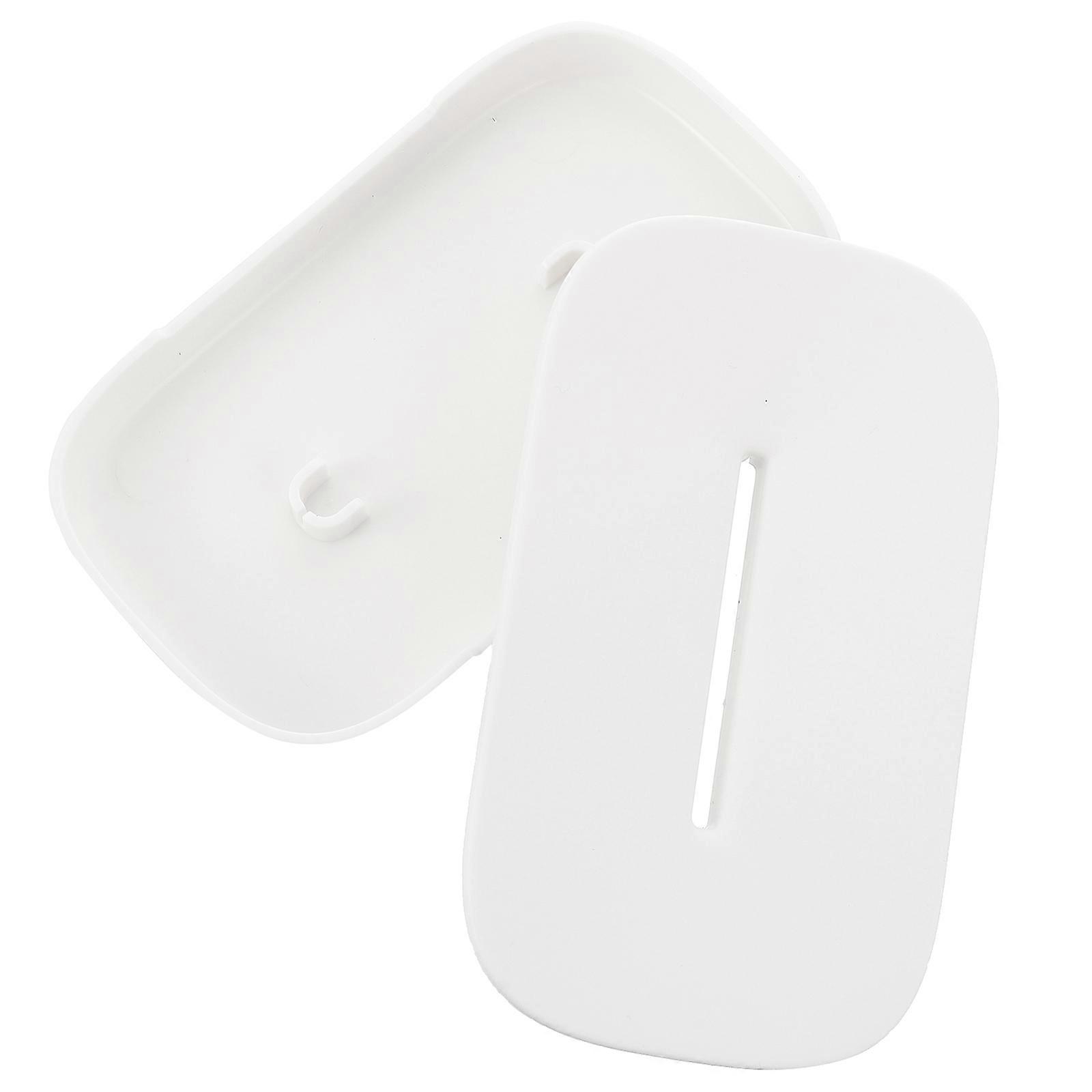 6Pcs Soap Holder White Plastic for Convenient Storage