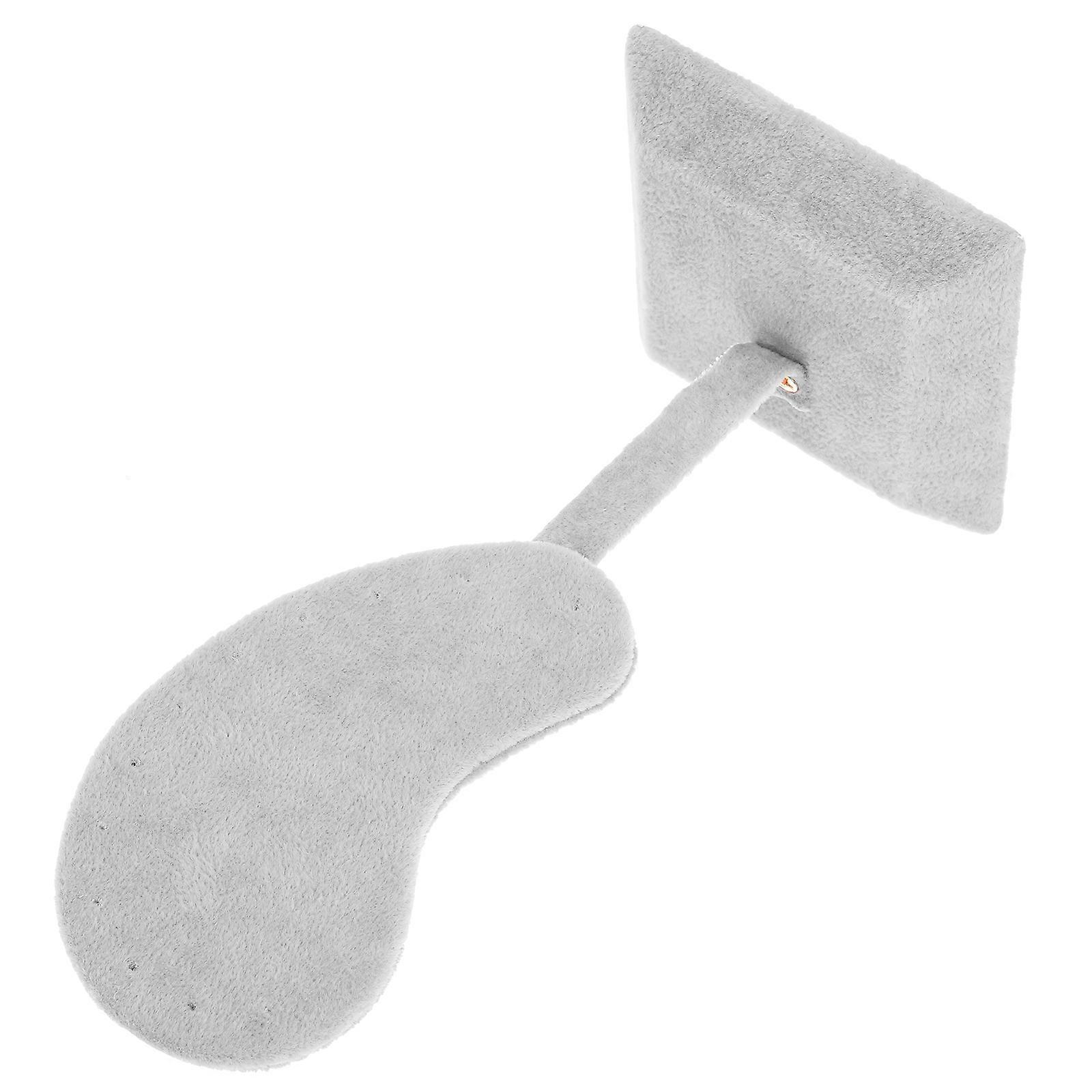 Earring Stand Ear Shape Holder for Earrings 2Pcs Grey Display Organizer