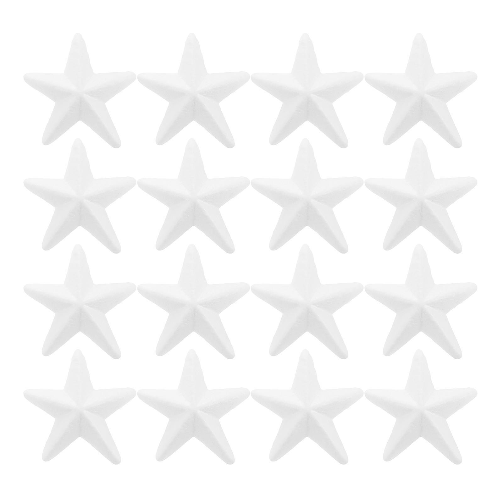 20Pcs Shaped Craft Ornaments For Christmas Decorations Suitable For Parties And Festive Occasions Featuring Durable Foam Material