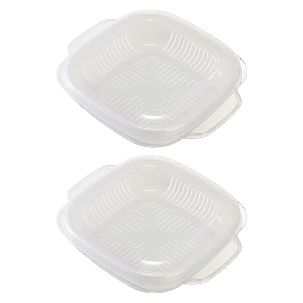 Meal Box for Rice Packaging with Microwave Safe 4Pcs Set