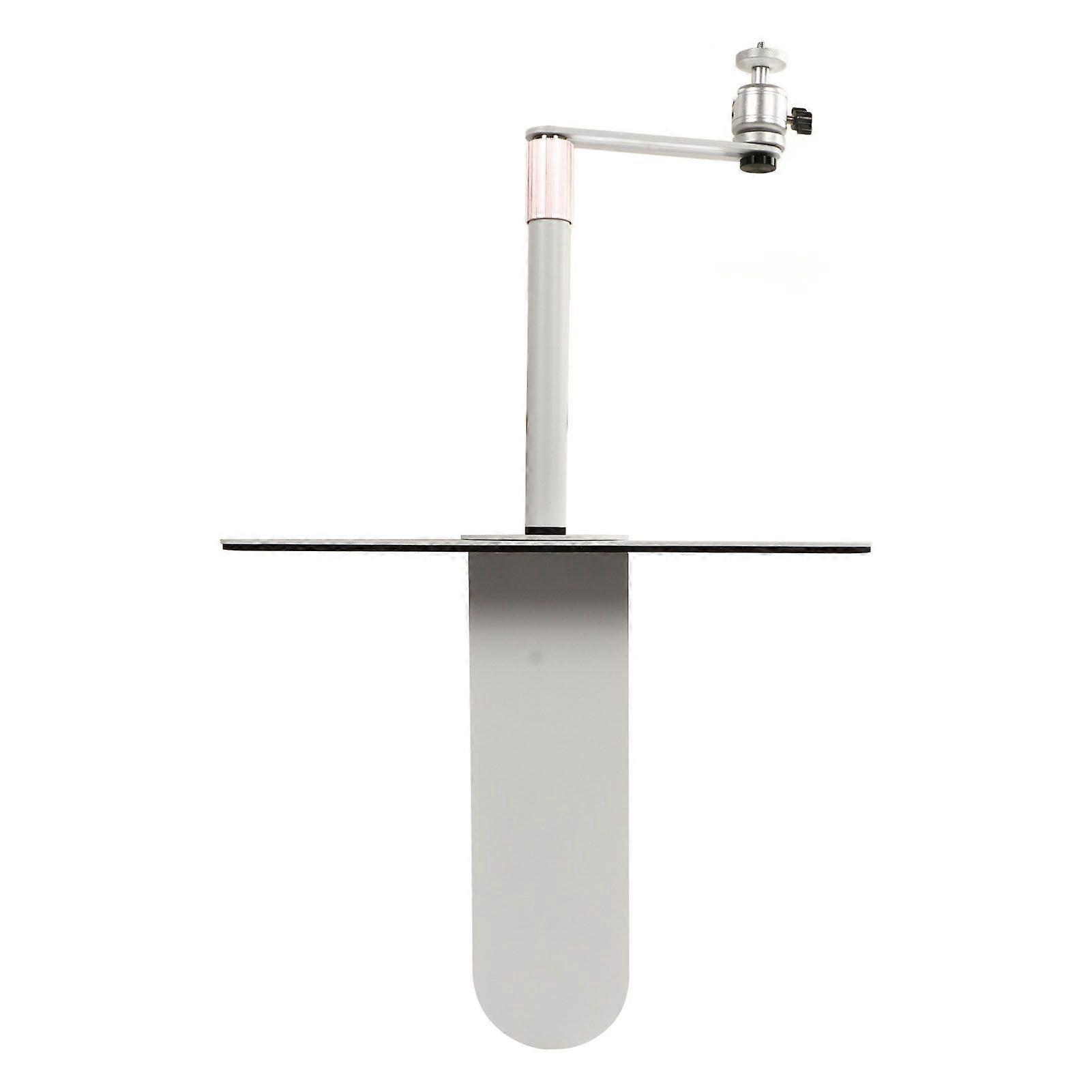 Projector Stand 2440CM Adjustable Angle Projector Mount Holder 1/4in Thread for Sofa Bedside White