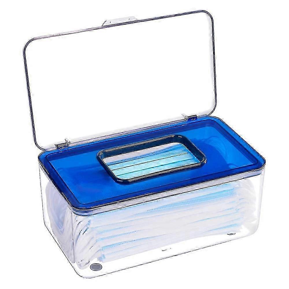 Mask Dispenser,mask Holder Storage Box For Damp-proof Mask Case With Cover