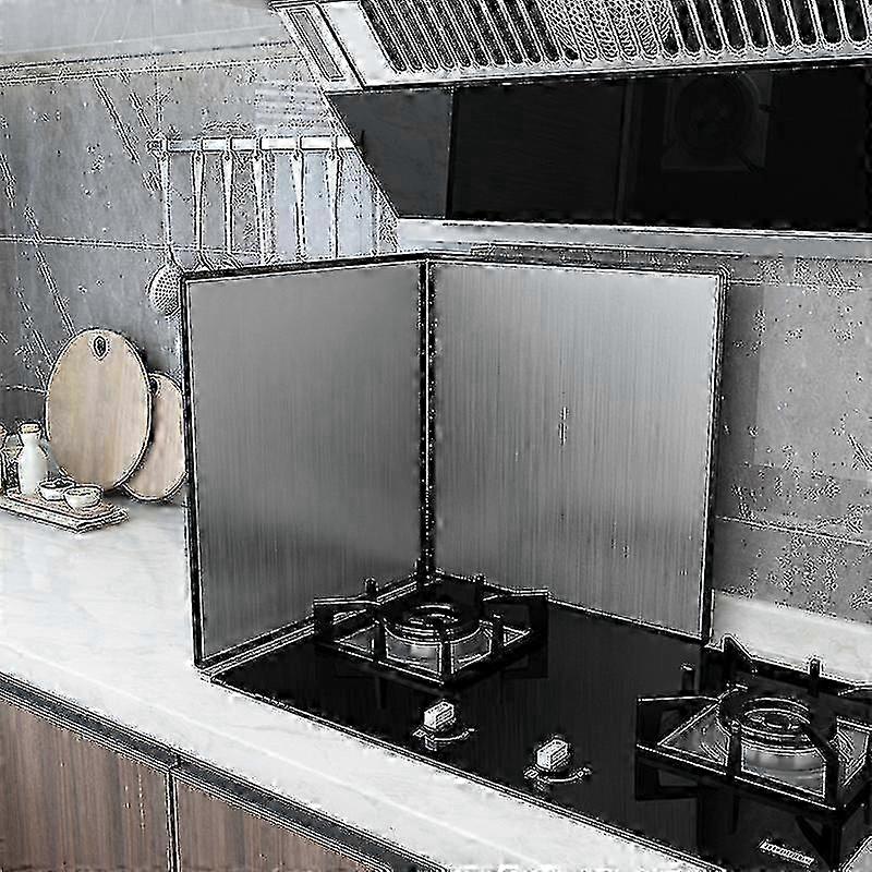 Foldable Kitchen Splatter Screen Protector - 40x40cm for Hob & Cooker Cover