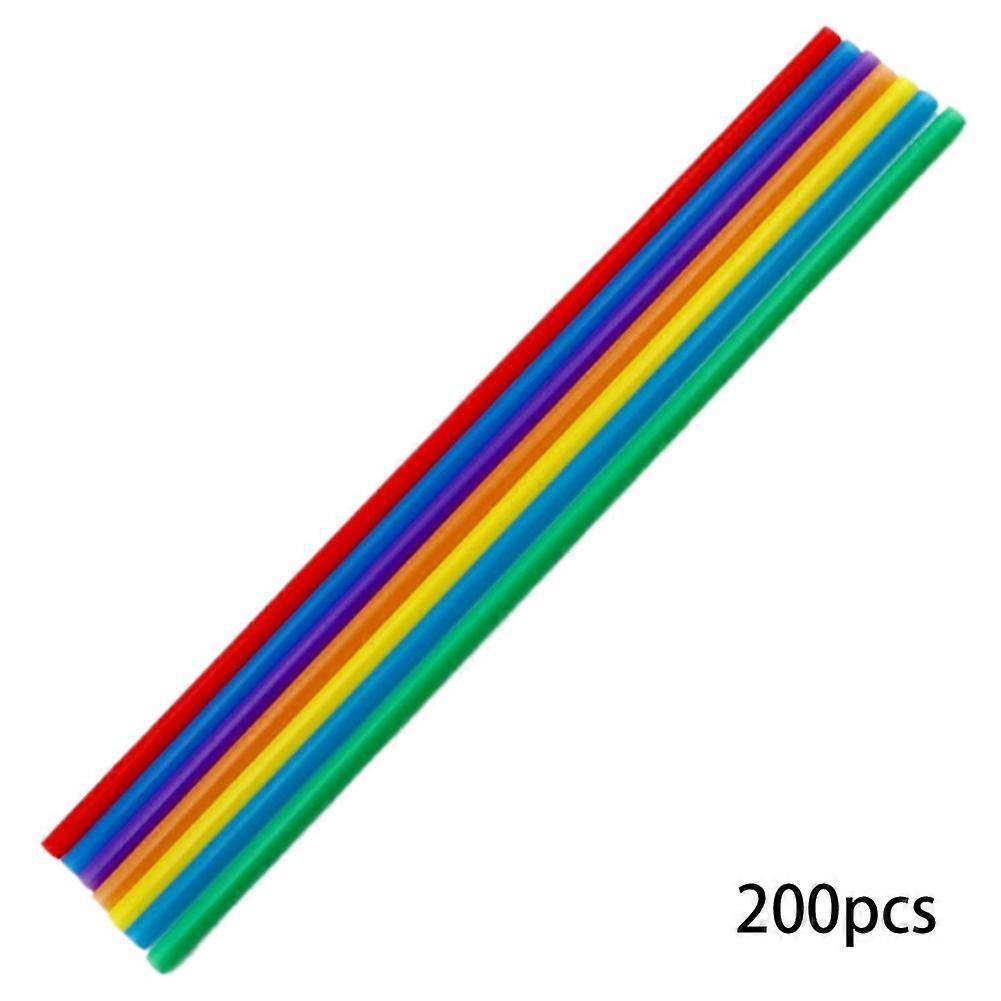 For Bubble Tea Straws 200 Count 11mm Wide Mouth Reusable Drinking Straws Eco Friendly Heat Resistant for Smoothies Iced Coffee