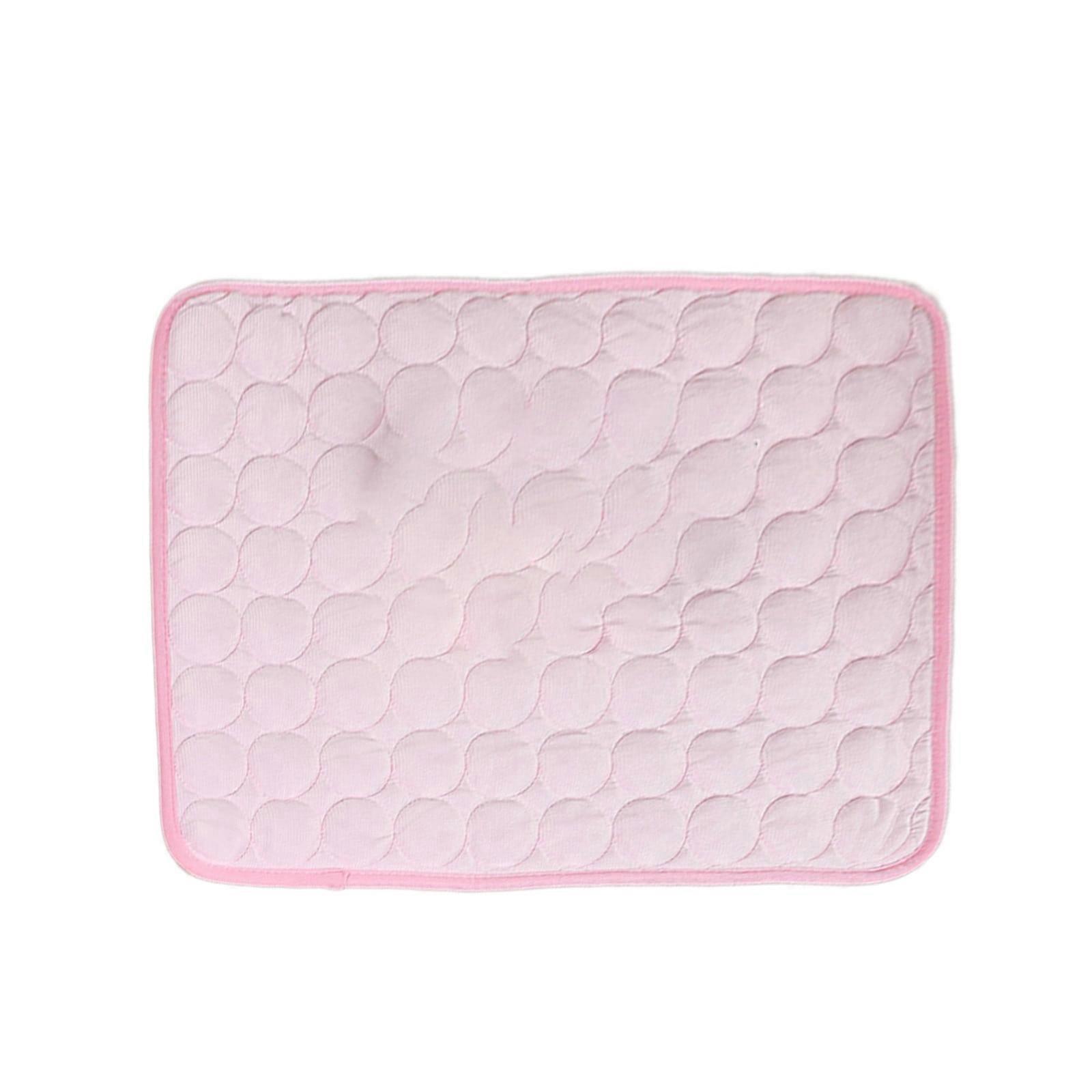Dog House Cool Mat, Pet Mats For Floor Waterproof - Compatible with Pet Ice Mat, Summer Cool Ice Silk Sleeping Mat, Breathable Sofa Cushion