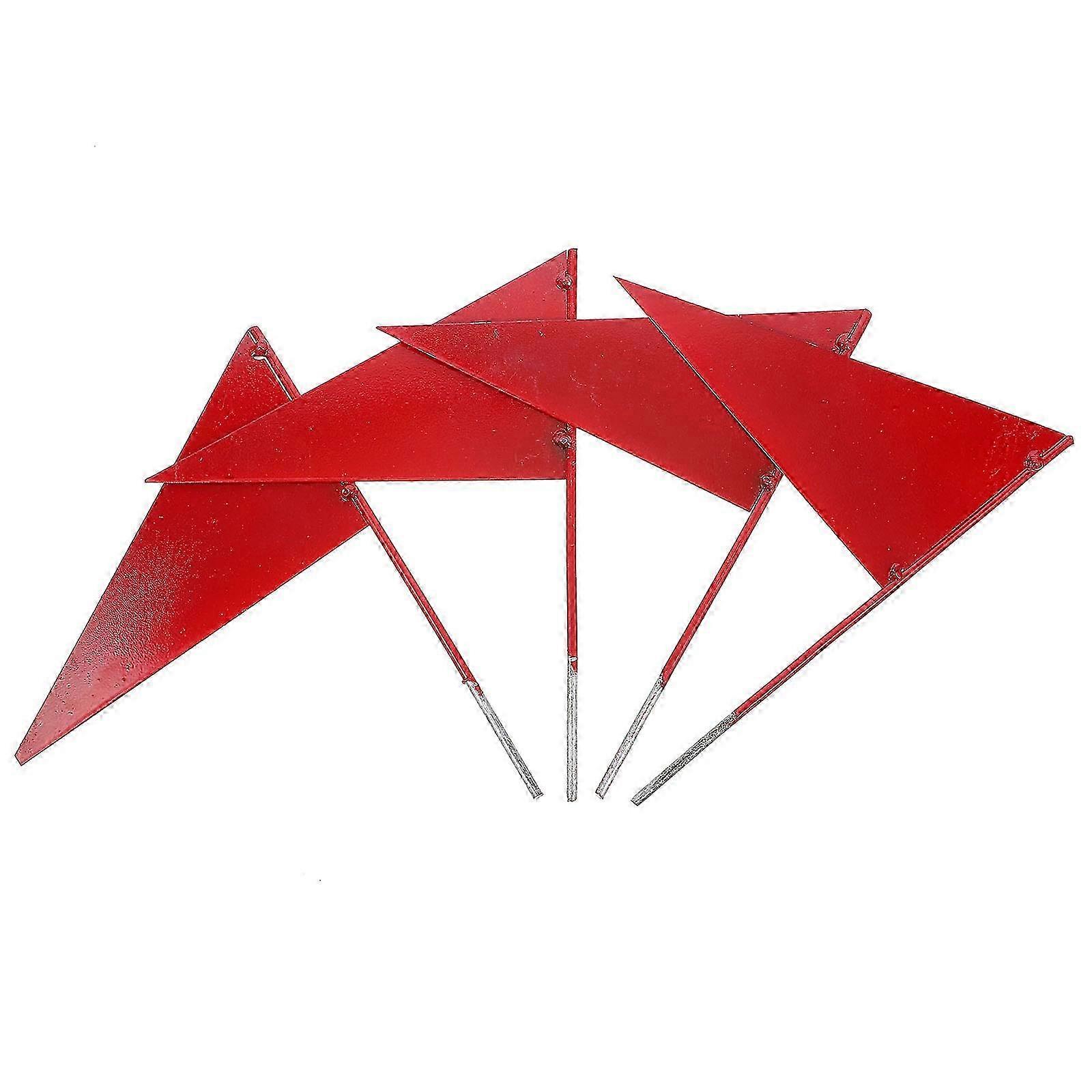 Iron Soccer Corner Flags Set 4Pcs for Athletes Coaches and Schools