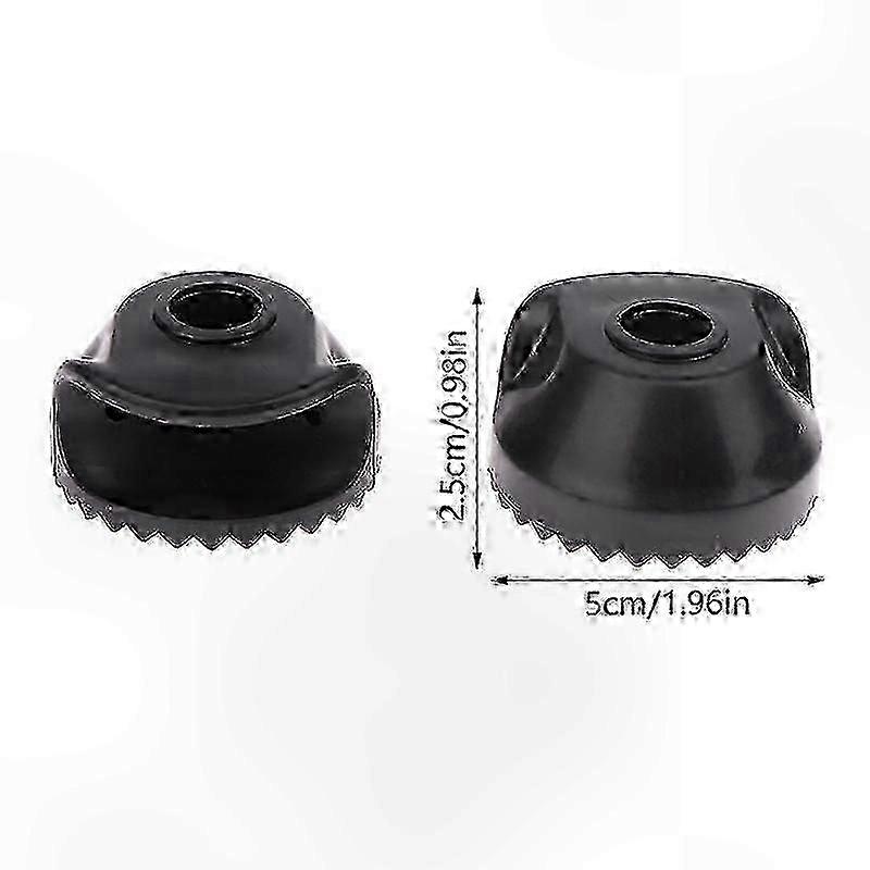 Replacement Screws and Bolts for Garden Swing Chair Canopy黑色塑料材质