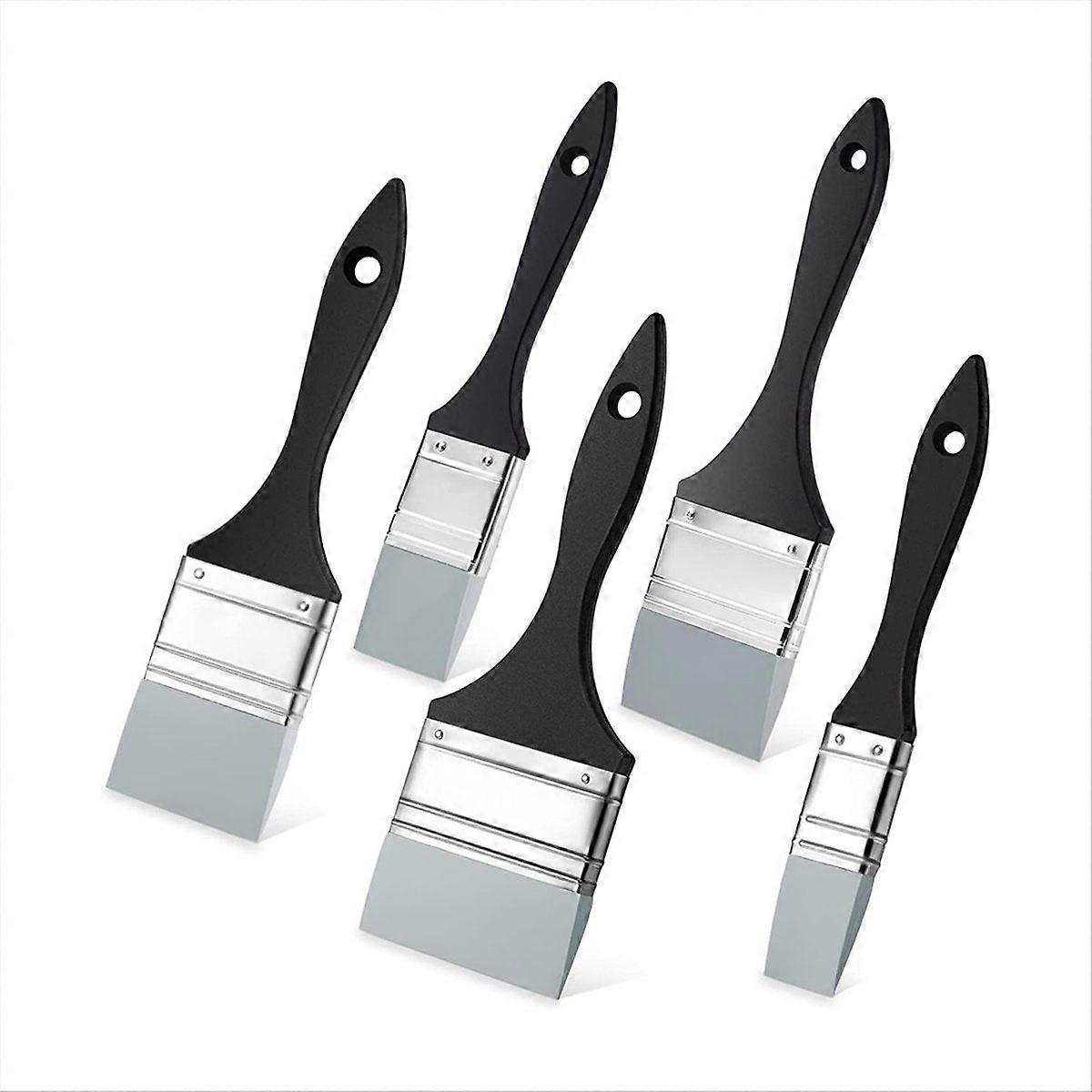 5 x silicone paint brush