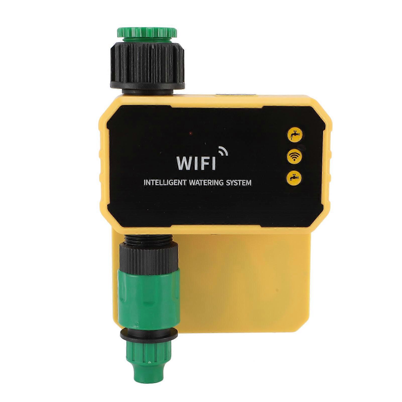 Solar WiFi Garden Water Timer 3200mAh 6.69x4.72x2.09in
