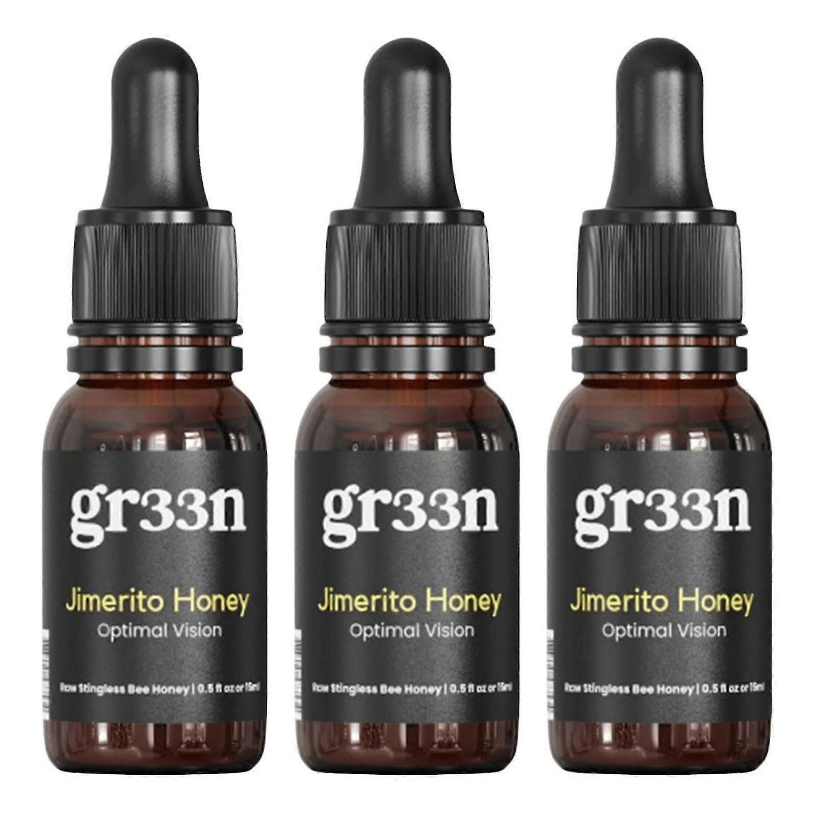 1-3X Jimerito Honey Gouttes pour les yeux Soulagement apaisant naturel pour l’inconfort Démangeaisons Yeux secs, Anti-fatigue Fournitures de soins liquides pour les yeux